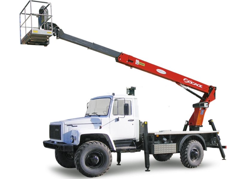 Автовышка Socage T322 22 м на базе ГАЗ-33088