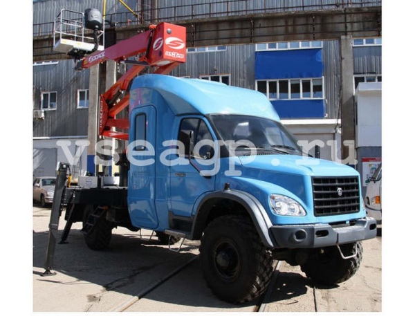 Автовышка Socage DA-320 20 м на базе ГАЗ-33081 Тайга