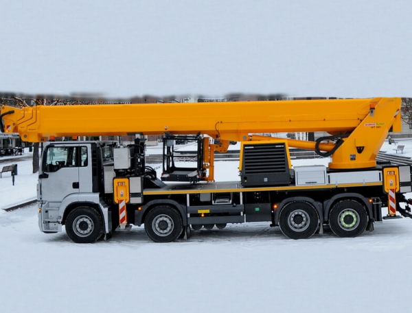 Автовышка Palfinger WT610 61 м на базе Mercedes-Benz Actros