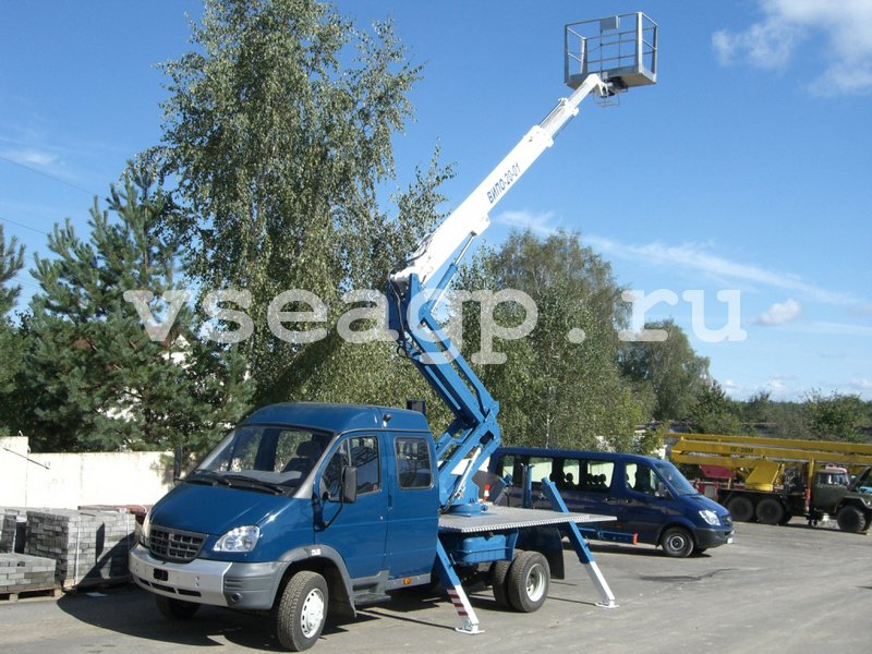 Автовышка АГП ВИПО-20-01 19 м на базе ГАЗ-331043 Валдай ДК