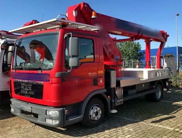 Автовышка Palfinger WT300 30 м на базе MAN TGL