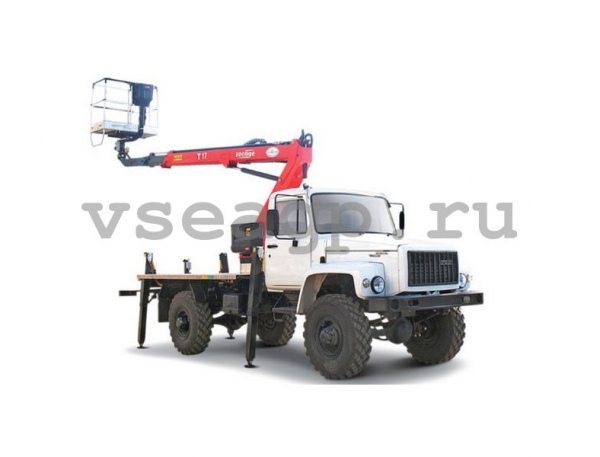 Автовышка Socage T315 14,5 м на базе ГАЗ-33081