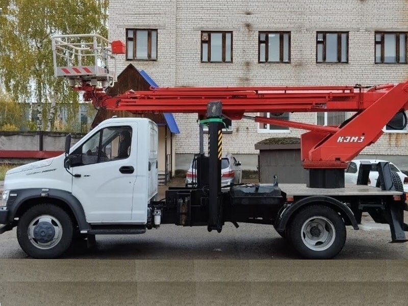 Автовышка КЭМЗ Т-24 24 м на базе ГАЗон NEXT (ГАЗ-С41R13)