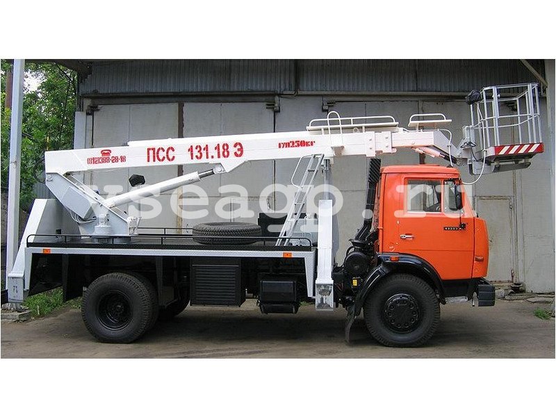 Автовышка ПСС-131.18Э 18 м на базе КамАЗ-43253