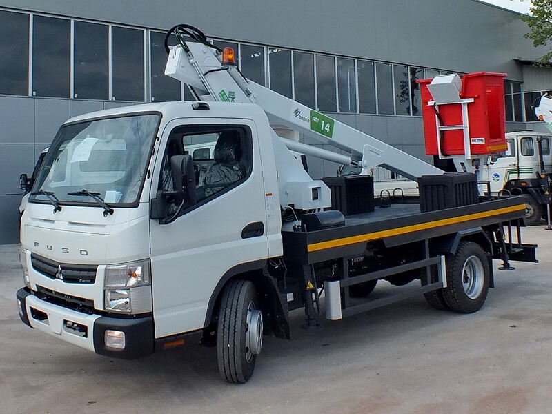 Автовышка Ansan ATP-16 14 м на базе Mitsubishi Fuso