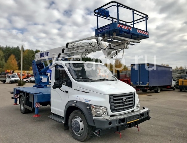 Автовышка ВИПО-24-01 24 м на базе ГАЗон NEXT (ГАЗ-C41R33)