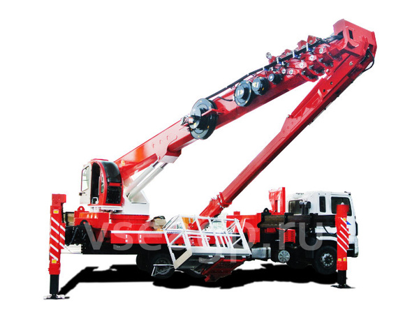 Автовышка Horyong E-SKY 500KR 51 м на базе Daewoo Novus