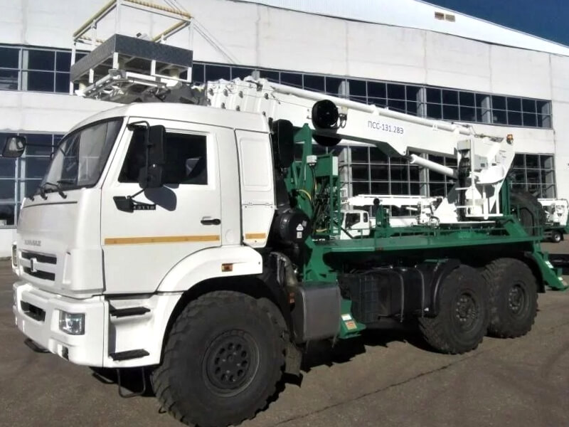 Автовышка ПСС-131.28Э 28 м на базе КАМАЗ-43118