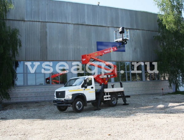 Автовышка Socage T318 18 м на базе ГАЗон NEXT (ГАЗ-C41R13)
