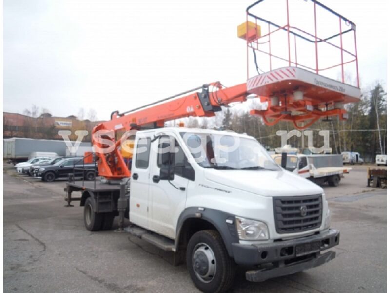 Автовышка ВС-18Т 18 м на базе ГАЗон NEXT ДК (ГАЗ-С42R33)