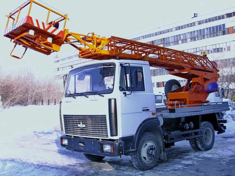 Автовышка АП-18-09 18 м на базе МАЗ-4380