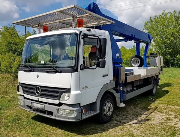Автовышка Palfinger WT300 30 м на базе Mercedes-Benz Atego