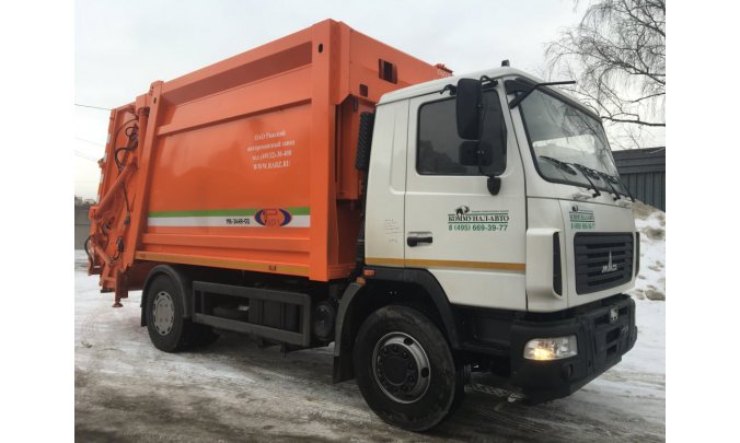 Мусоровоз с порт. погрузчиком МК-3546-03