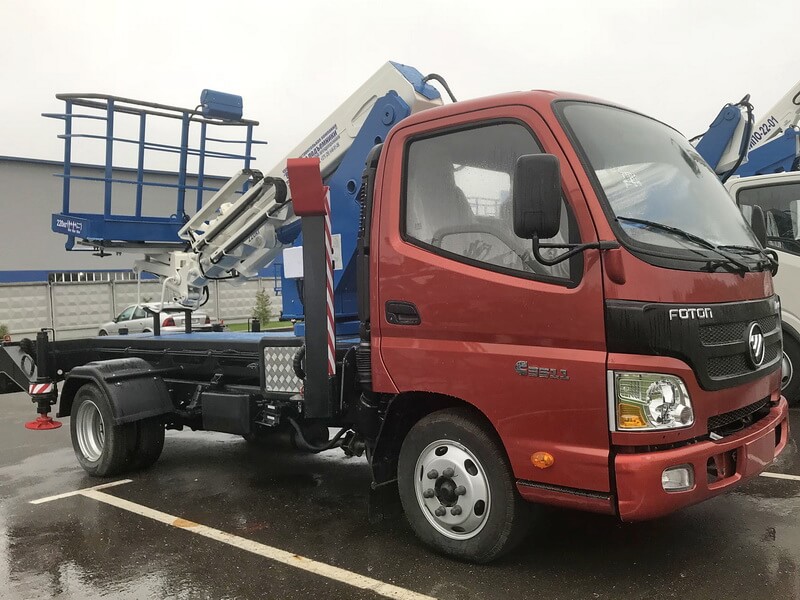 Автовышка ВИПО-12-01 12 м на базе Foton Aumark C3511