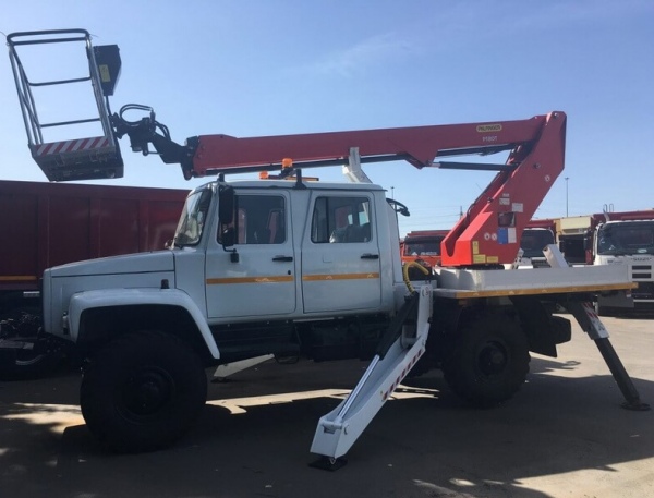 Автовышка Palfinger P180T 18 м на базе ГАЗ-33088 ДК