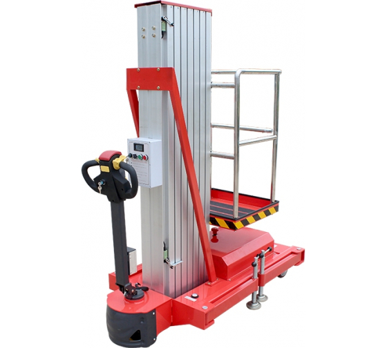 Телескопический подъемник GROST Single Drive 0.125-9 200042, 125 кг, 9 м