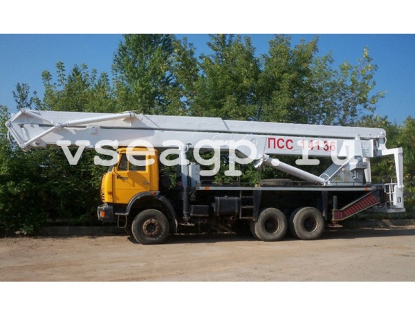 Автовышка ПСС-141.36 36 м на базе КАМАЗ-53228