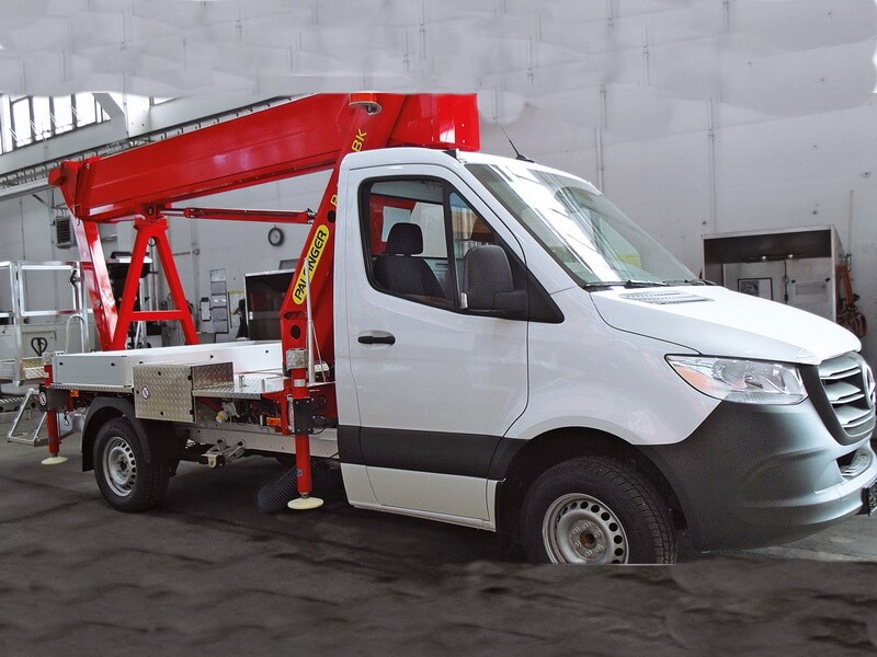 Автовышка Palfinger P220BK 22 м на базе Mercedes-Benz Sprinter