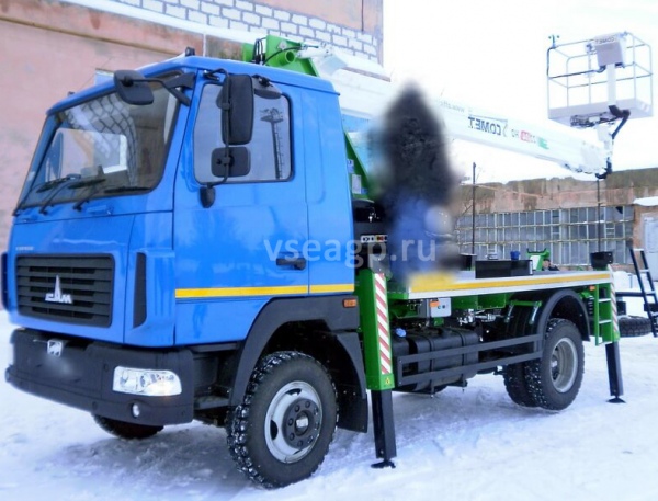 Автовышка Comet 22-14 22 м на базе МАЗ-4371