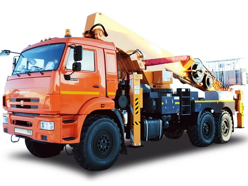 Автовышка Horyong SKY-400VK 40 м на базе КАМАЗ-43114