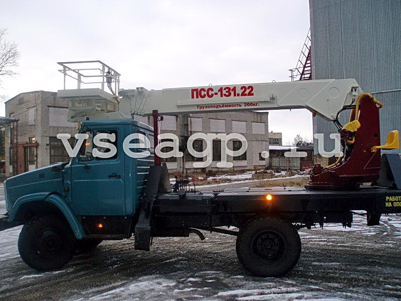 Автовышка ПСС-131.22 22 м на базе ЗиЛ-433362 ЗиЛ-432932 ЗиЛ-494560