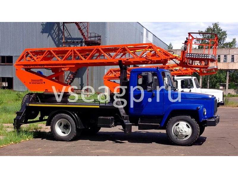 Автовышка ПСС-131.18 18 м на базе ГАЗ-33098
