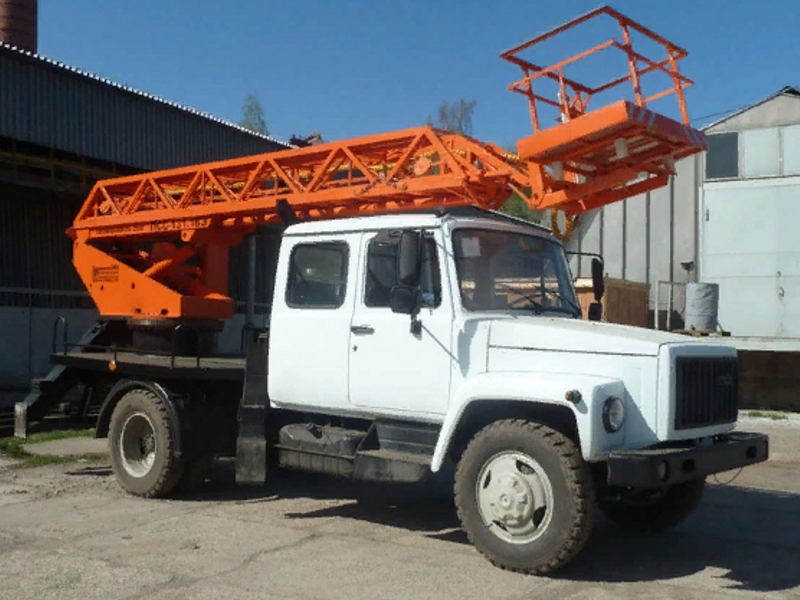 Автовышка ПСС-131.18 18 м на базе ГАЗ-3309