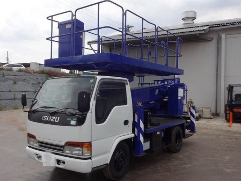 Автовышка AICHI TZ12A 12 м на базе Isuzu Elf