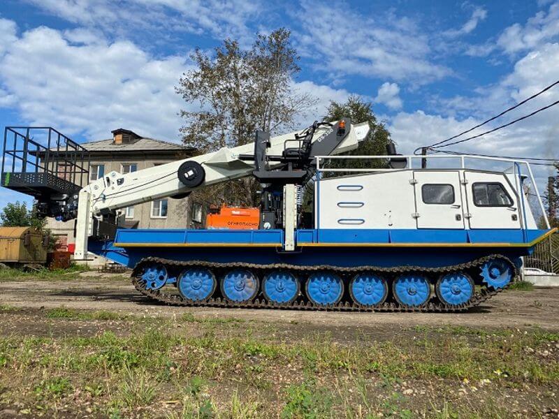 Автовышка Dasan DS-350 34,6 м на базе УСМ-65
