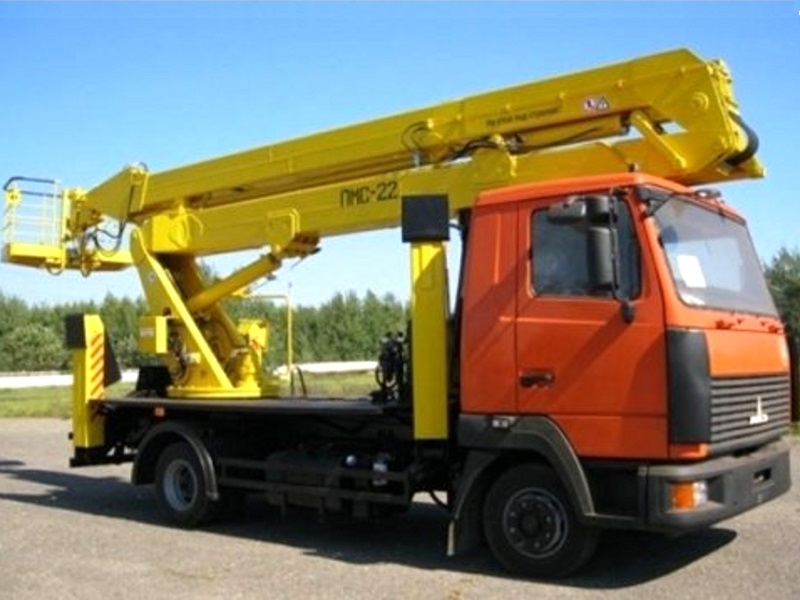 Автовышка ПМС-22 22 м на базе МАЗ-4371