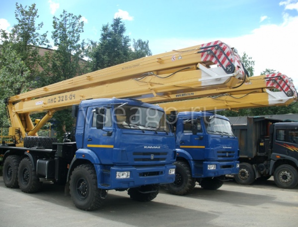 Автовышка ПМС 328-04 28 м на базе КАМАЗ-5350