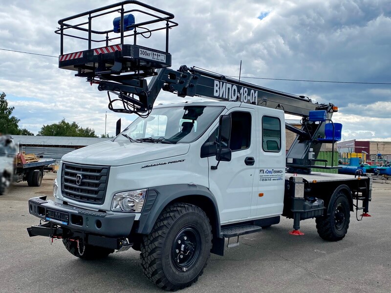 Автовышка ВИПО-18-01 18 м на базе Садко NEXT (ГАЗ-C42A43)