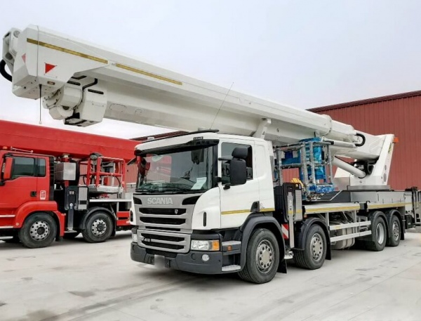 Автовышка Palfinger P750 75 м на базе Scania P410