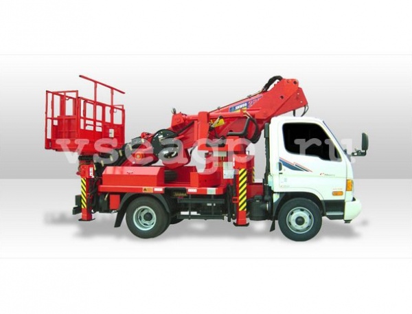 Автовышка Jinwoo 280W 27 м на базе Hyundai Mighty