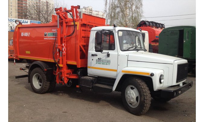 Мусоровоз на базе ГАЗ КО-440-2