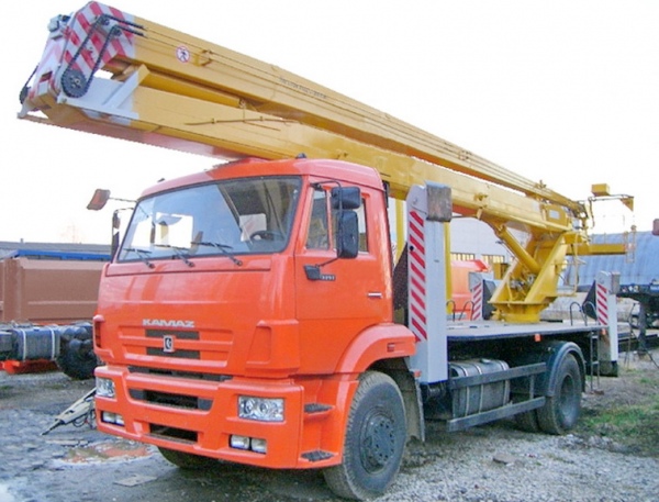 Автовышка ВС 22-03 22 м на базе КАМАЗ-4326
