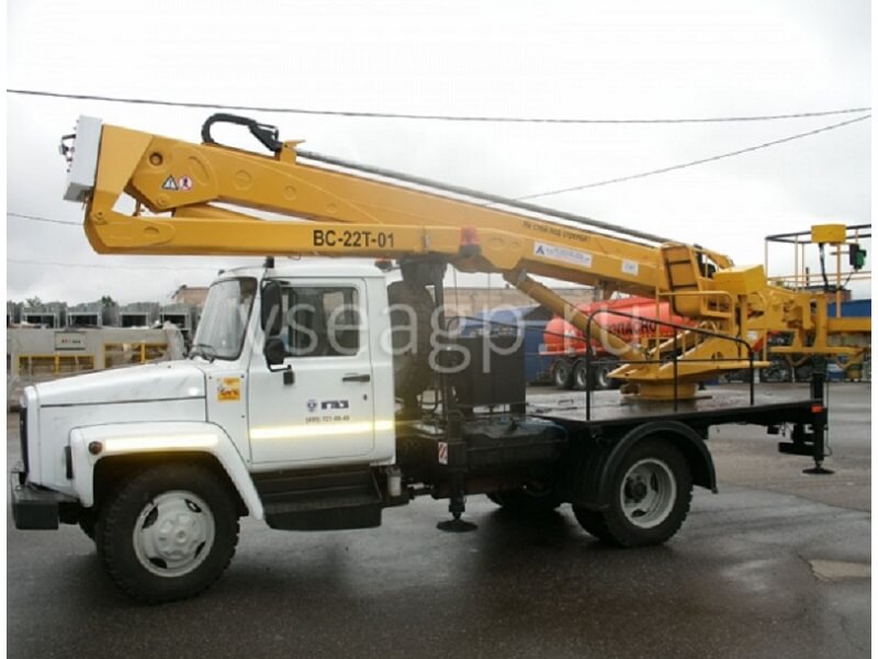 Автовышка ВС-22Т-01 22 м на базе ГАЗ-3309