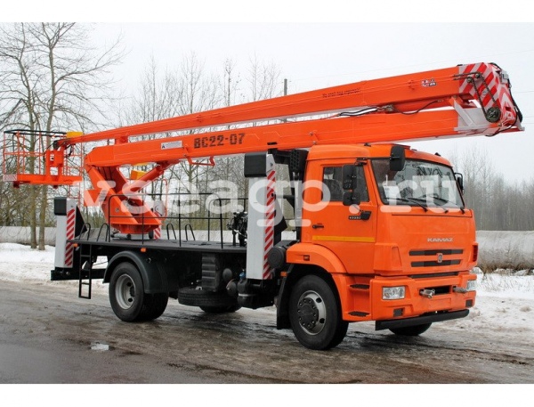 Автовышка ВС 22-07 22 м на базе КАМАЗ-43253