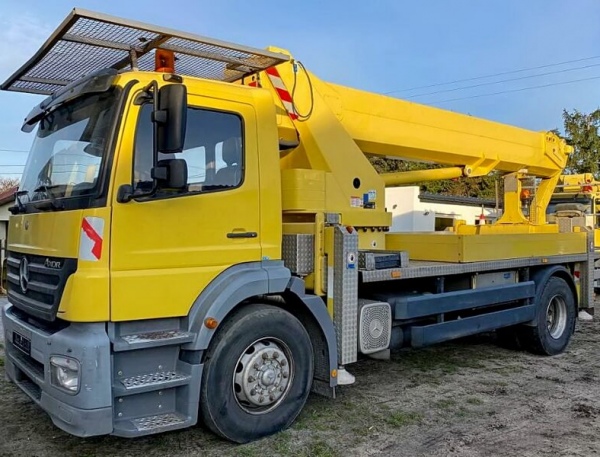 Автовышка Palfinger WT350 37 м на базе Mercedes-Benz Axor