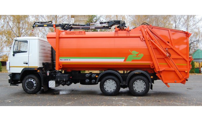 Мусоровоз с КМУ МК-3547-10