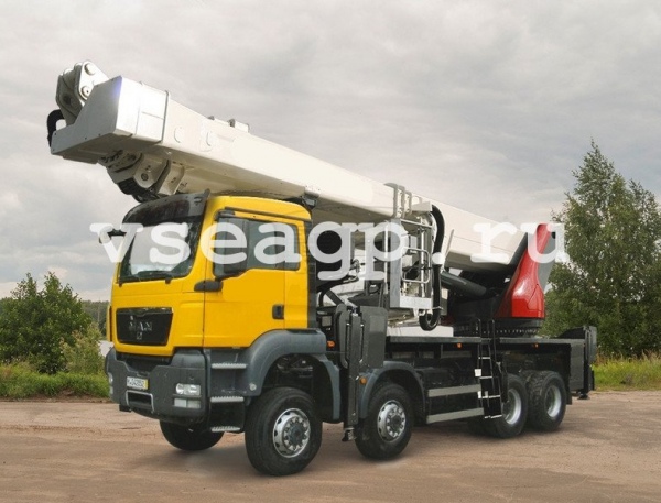 Автовышка АГП-51Т 50 м на базе MAN TGS