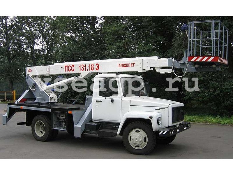 Автовышка ПСС-131.18Э 18 м на базе ГАЗ-3309