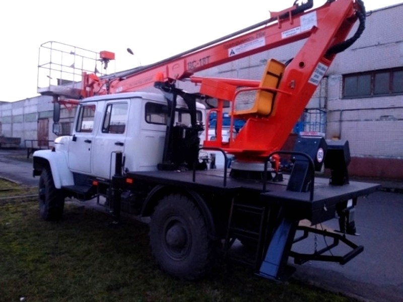 Автовышка ВС-18Т 18 м на базе ГАЗ-33088