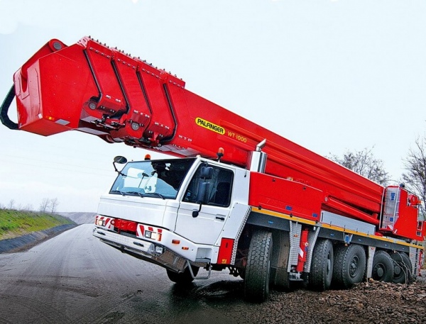 Автовышка Palfinger WT1000 102,5 м на базе Faun