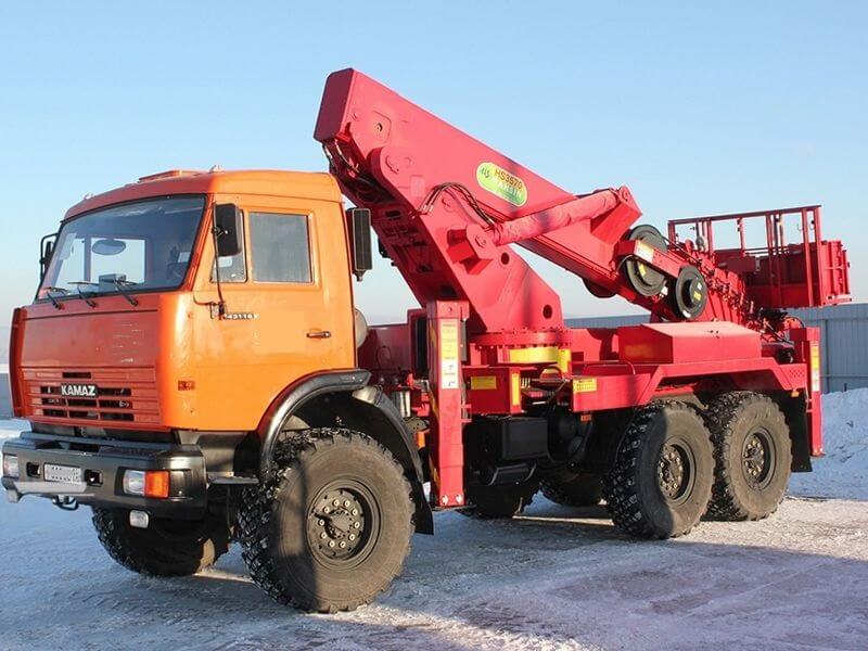 Автовышка Hansin HS3570 35 м на базе КАМАЗ-43118