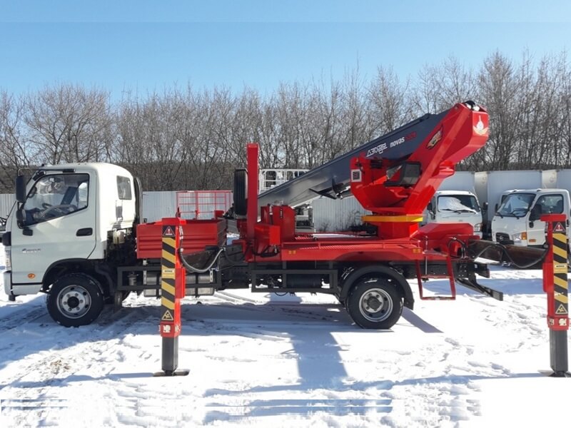 Автовышка Novas SJ-28 28 м на базе FOTON C8215