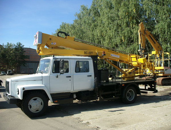 Автовышка ВС-22Т 22 м на базе ГАЗ-3309 ДК