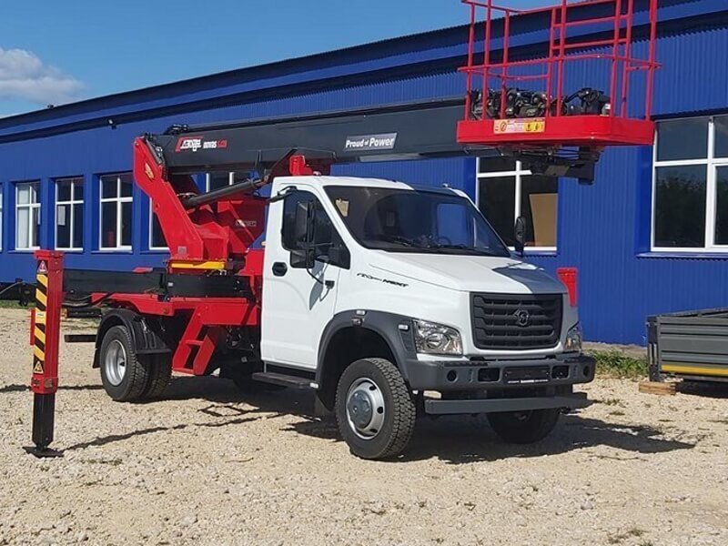 Автовышка Novas SJ-28 28 м на базе ГАЗон NEXT (С41R13)