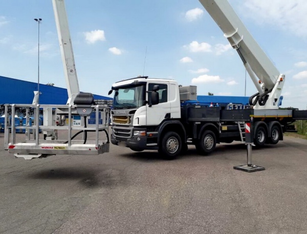 Автовышка Palfinger WT700 70 м на базе Scania P400