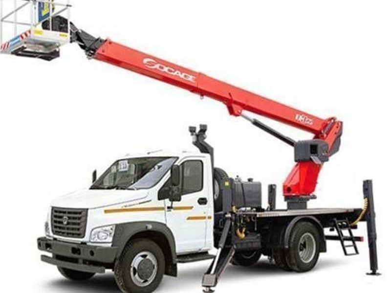 Автовышка Socage T318 18 м на базе ГАЗон NEXT CITY (ГАЗ-С41R33)